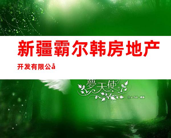 新疆霸尔韩房地产开发有限公司
