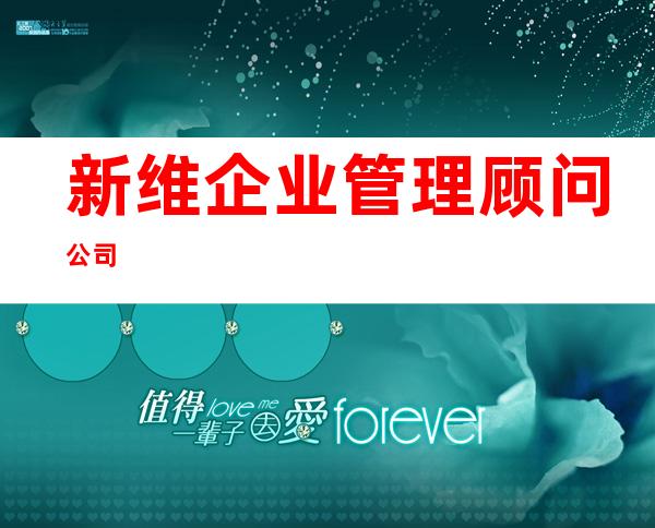 新维企业管理顾问公司
