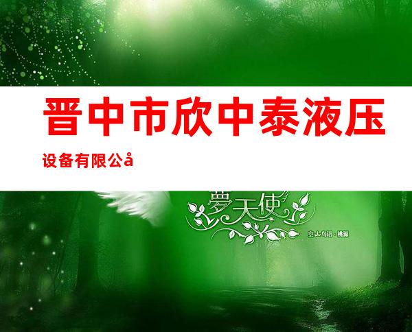 晋中市欣中泰液压设备有限公司