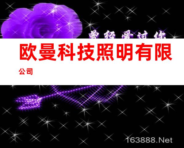 欧曼科技照明有限公司