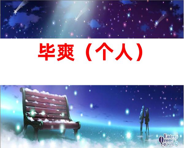 毕爽（个人）
