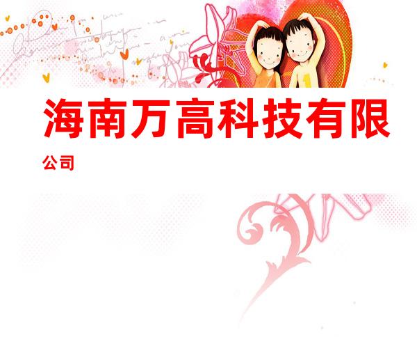 海南万高科技有限公司