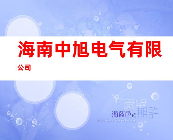 海南中旭电气有限公司