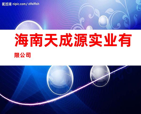 海南天成源实业有限公司