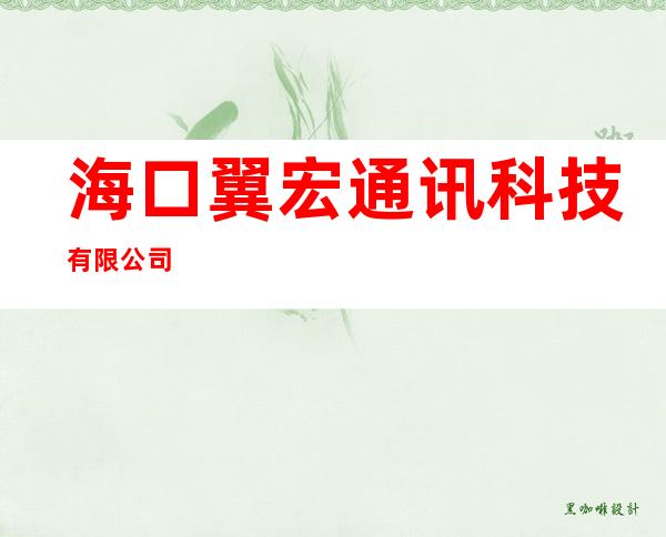 海口翼宏通讯科技有限公司