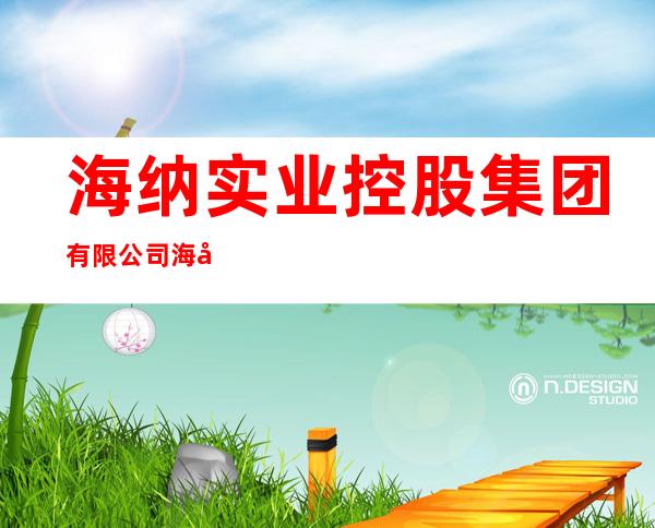 海纳实业控股集团有限公司海南分公司