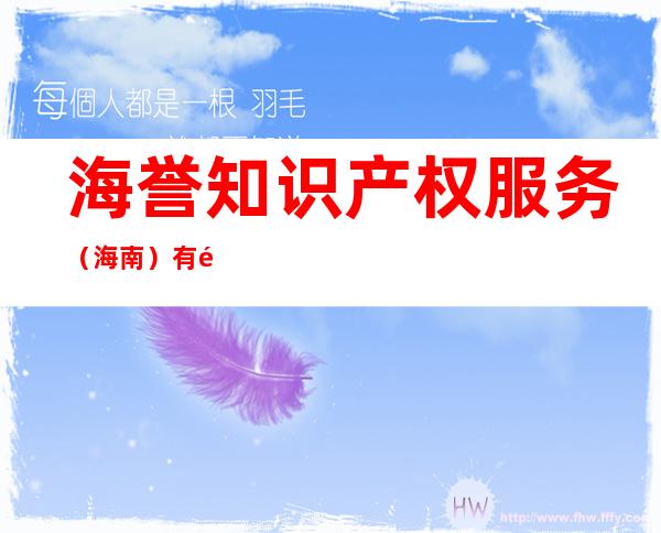 海誉知识产权服务(海南)有限公司