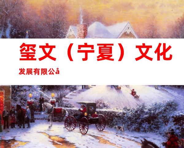 玺文（宁夏）文化发展有限公司