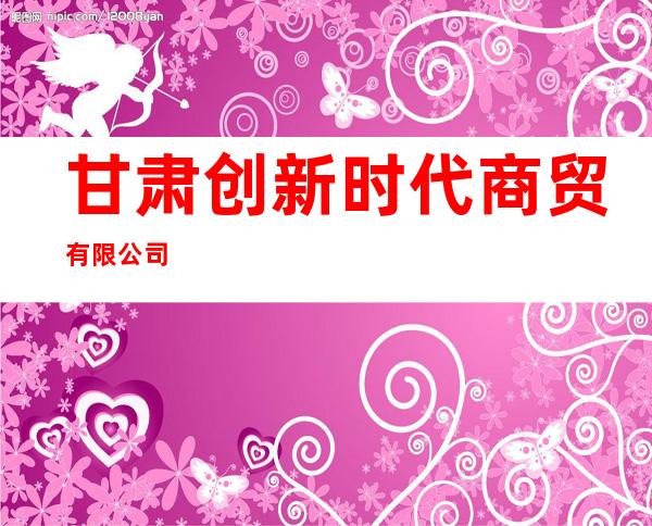 甘肃创新时代商贸有限公司