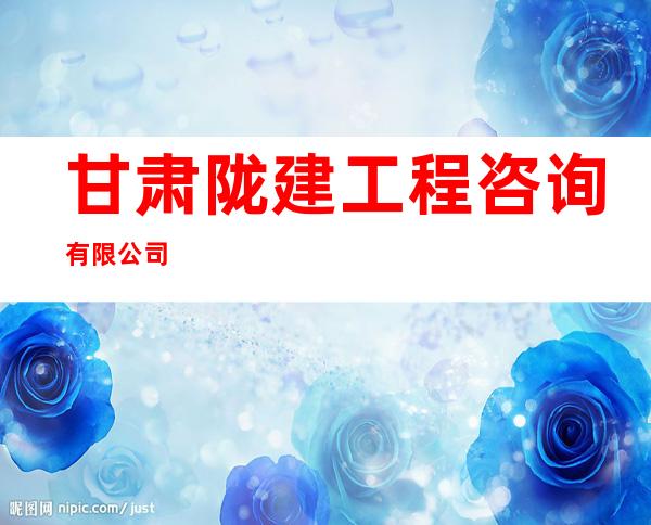 甘肃陇建工程咨询有限公司