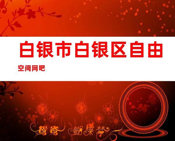 白银市白银区自由空间网吧