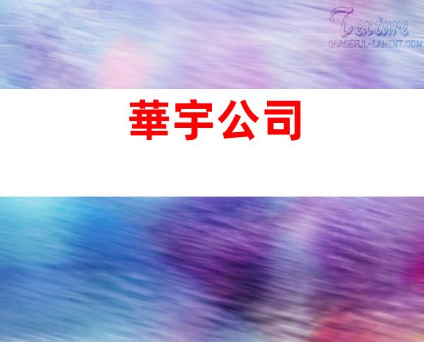 華宇公司