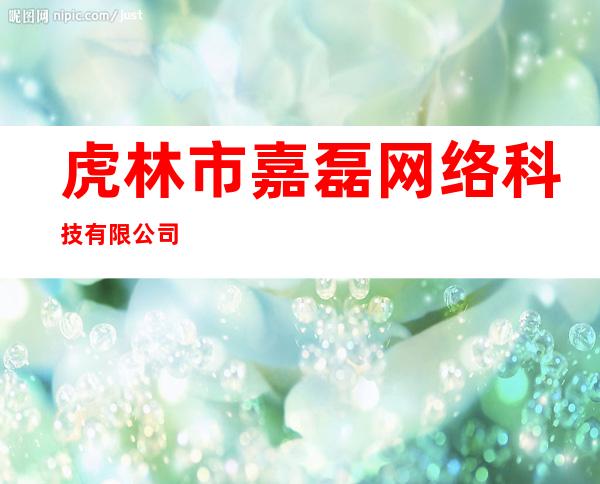虎林市嘉磊网络科技有限公司