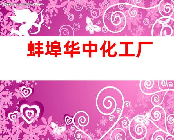 蚌埠华中化工厂