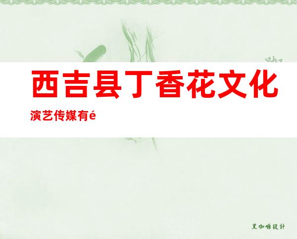 西吉县丁香花文化演艺传媒有限公司