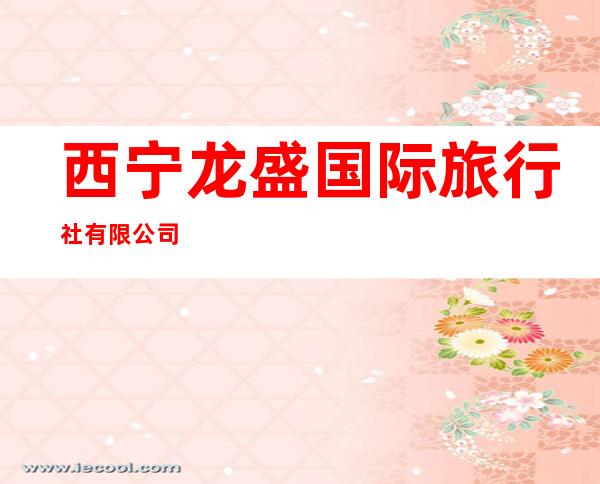 西宁龙盛国际旅行社有限公司