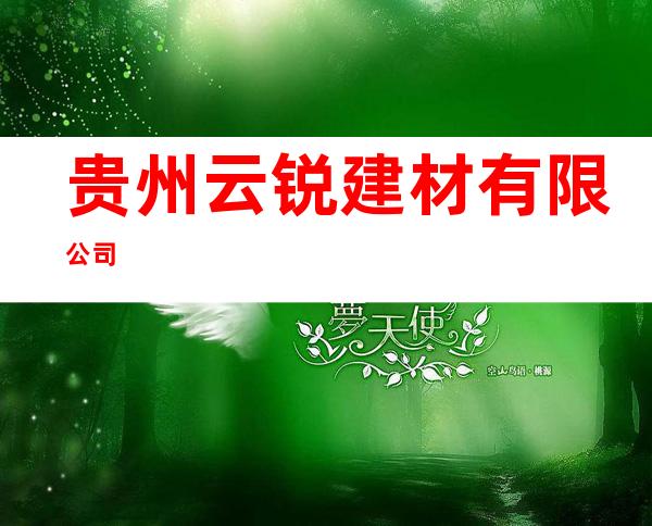 贵州云锐建材有限公司