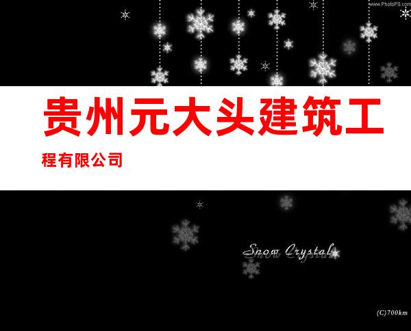 贵州元大头建筑工程有限公司