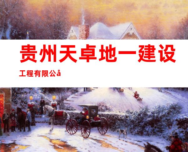 贵州天卓地一建设工程有限公司