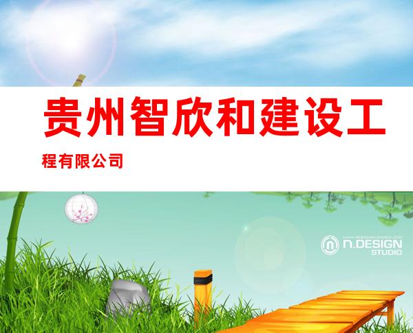 贵州智欣和建设工程有限公司