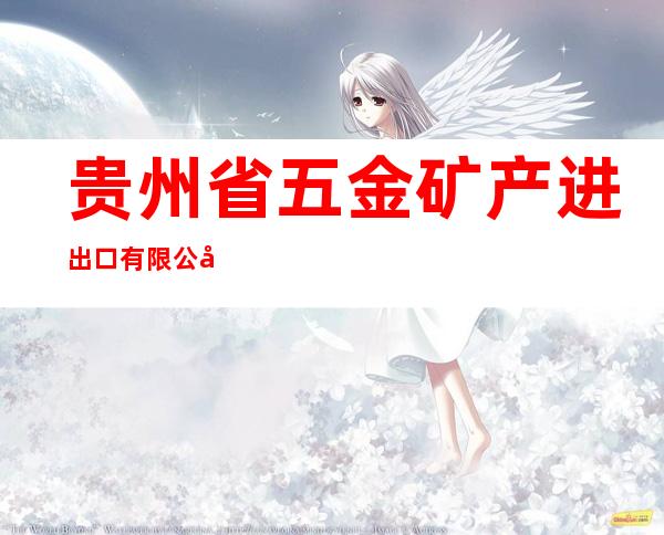 贵州省五金矿产进出口有限公司