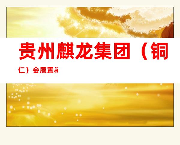 贵州麒龙集团(铜仁)会展置业有限公司