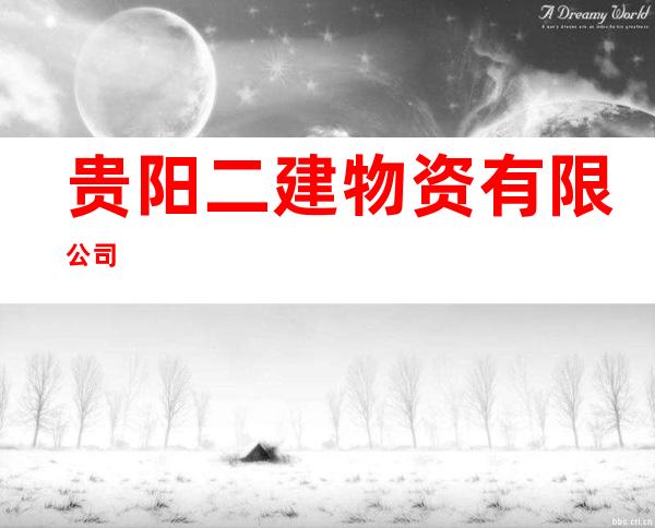 贵阳二建物资有限公司