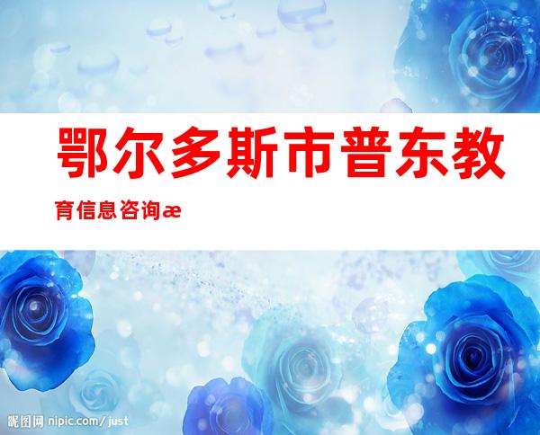 鄂尔多斯市普东教育信息咨询有限公司