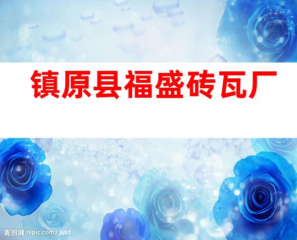 镇原县福盛砖瓦厂
