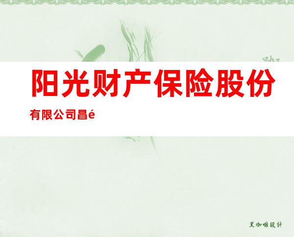 阳光财产保险股份有限公司昌都中心支公司