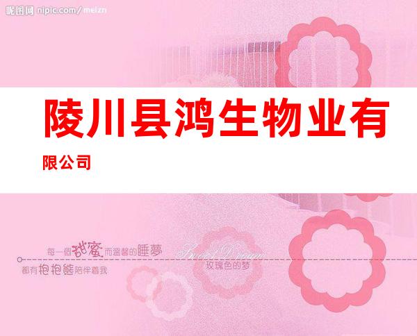 陵川县鸿生物业有限公司